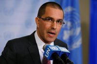 Arreaza acusa a Dastis de ejercer de "jefe internacional" de la oposición venezolana