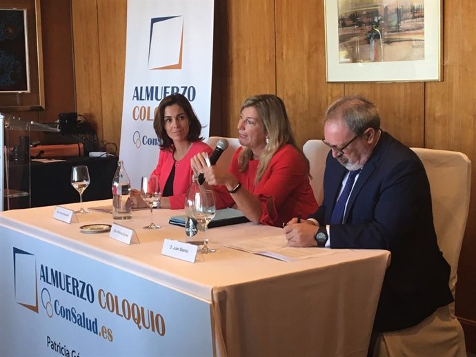 La consejera de Sanidad balear, Patricia Gómez. 