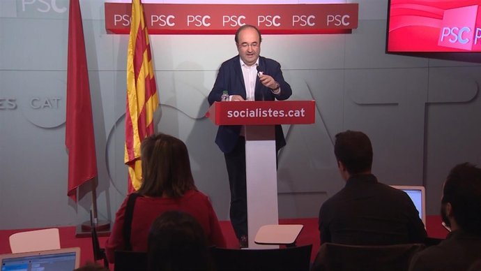Iceta niega que exista ruptura con el PSOE por el 155