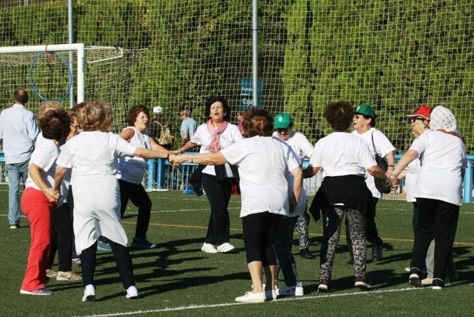 Encuentro deportivo de mayores de la Comarca Sierra Sur de Sevilla