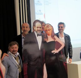 Presentación del reptarto de 'Rey Gitano' de Bajo Ulloa en el Festiva de Malaga