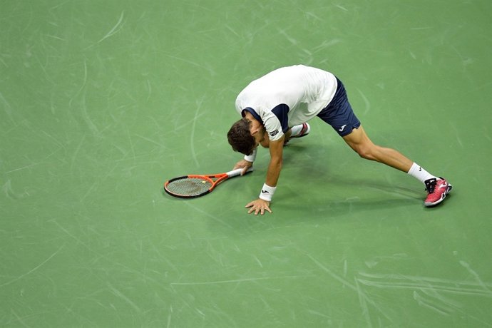 Pablo Carreño tras perder un punto