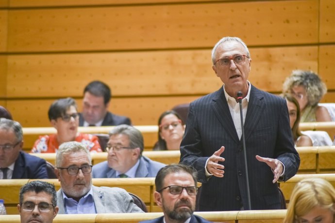 Miquel Ángel Estradé, d'ERC, en el Senat