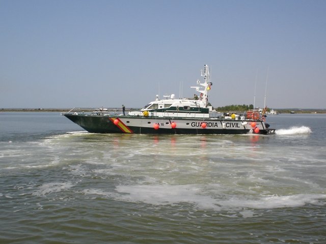 Embarcación de la Guardia Civil de Huelva.