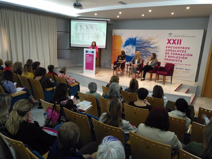 Inauguración de los XXII Encuentros de Formación y Reflexión Feminista.