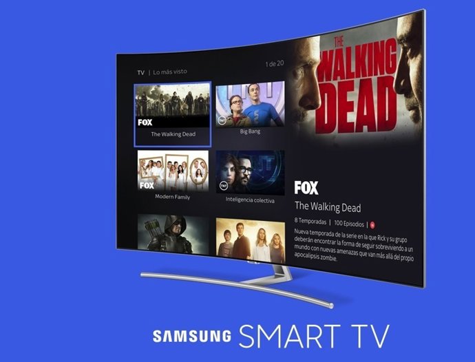 Samsung Smart TV Sky streaming