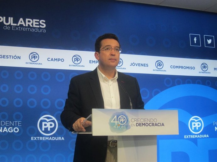 El PP extremeño espera que "todo vuelva a la absoluta normalidad y legalidad"