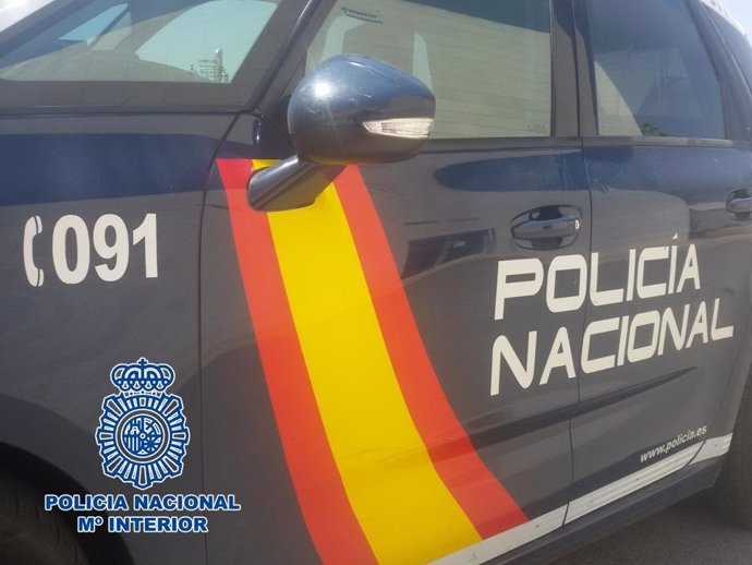 Coche patrulla de la Policía Nacional