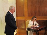 Suscrito convenio capitalidad que otorgará 2,6 millones a Logroño para avanzar en proyectos y mejorar servicios públicos