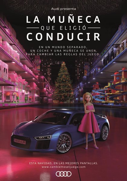 La Muneca Que Eligio Conducir Campana De Navidad De Audi Gran Premio A La Eficacia 2017