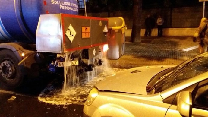 Siniestro en Los Remedios.