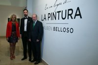 El alixeño Rubén Belloso convierte la Casa de la Provincia en su "lugar de la pintura" con 13 de sus lienzos