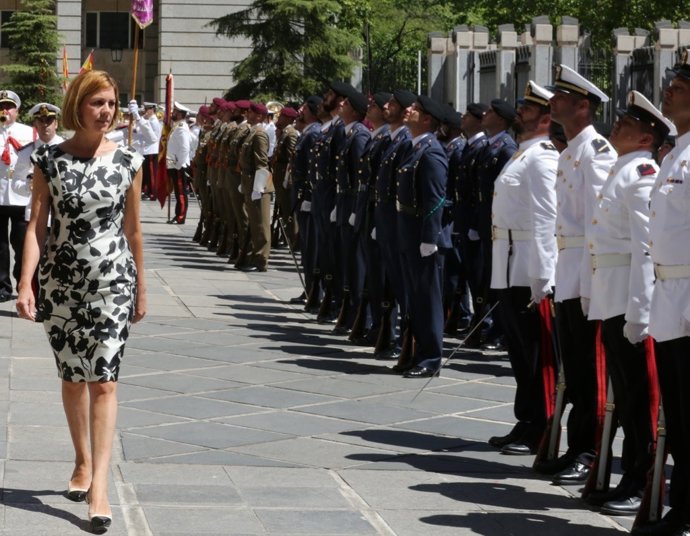 Cospedal preside el acto de celebración del 40º aniversario del Ministerio