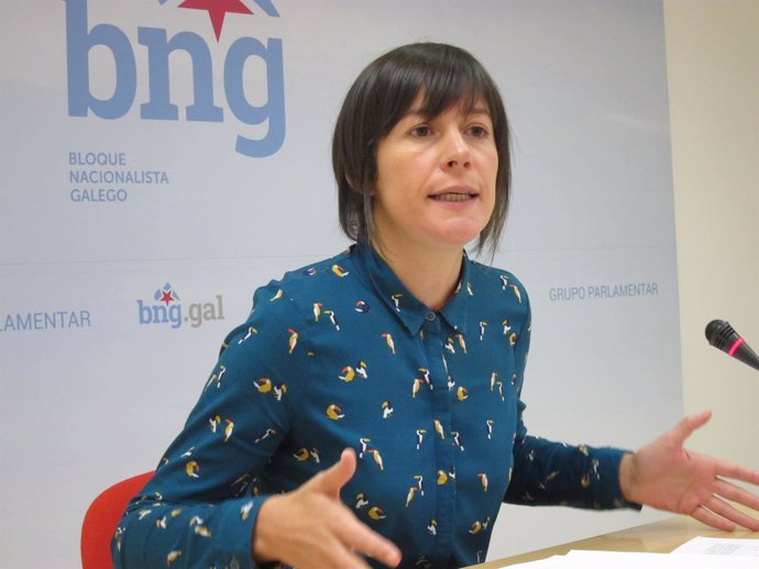                                La Portavoz Nacional Del BNG, Ana Pontón