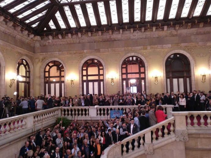 Diputats i alcaldes en el Parlament