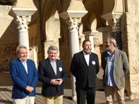 Parlamentarios socialistas destacan, en una visita a Medina Azahara, el apoyo unánime a su candidatura