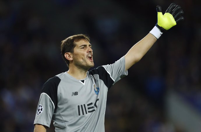 Iker Casillas, portero del Oporto
