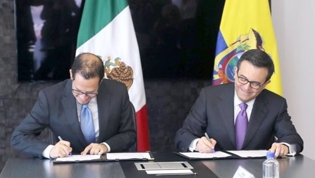 Firma México y Ecuador