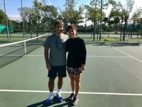 Carla Suárez comienza a trabajar con Óscar Serrano