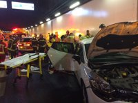 Detenido el conductor que provocó en septiembre un accidente mortal dentro de los túneles de la M-30