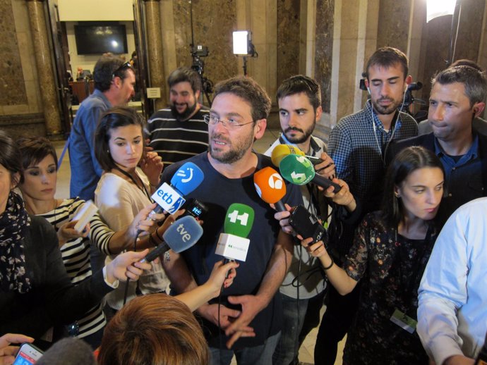 El secretario general de Podem Catalunya, Albano Dante-Fachin