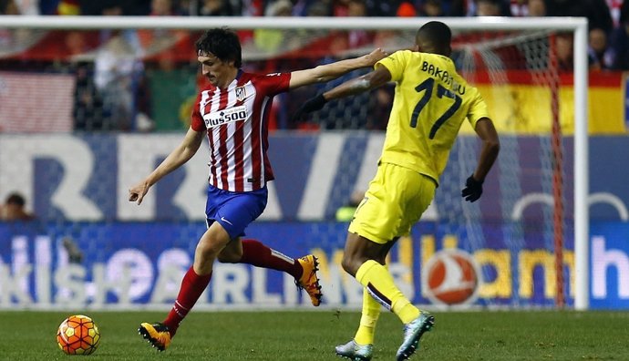 Stefan Savic en el Atlético Madrid - Villarreal