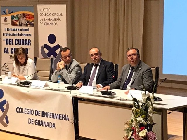 Apertura de las segundas jornadas del Colegio de Enfermería
