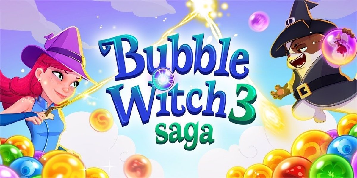 🎖▷ Novos personagens e presentes em Bubble Witch Saga 3 for Halloween