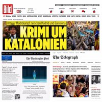 Declaración de independencia de Cataluña: así recogen los medios internacionales la votación del Parlament