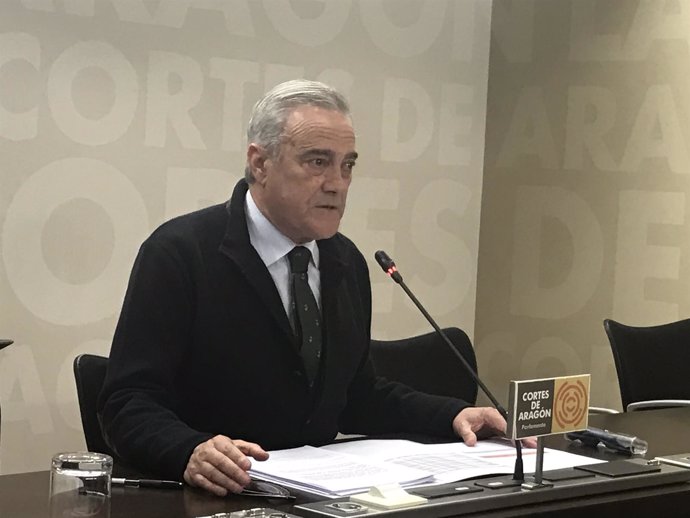 El portavoz del PSOE Aragón, Javier Sada.