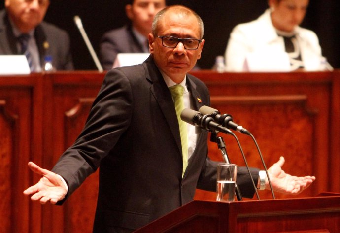 El vicepresidente de Ecuador, Jorge Glas.