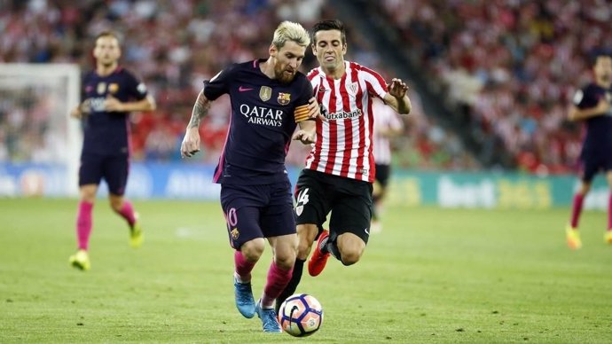 Messi en el Athletic Club - Barcelona