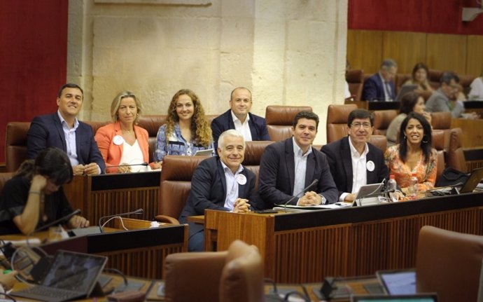 Gurpo parlamentario de Cs en Andalucía