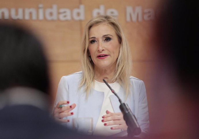 Cifuentes Preside La Reunión Del Consejo De Gobierno 
La Presidenta De La Comuni