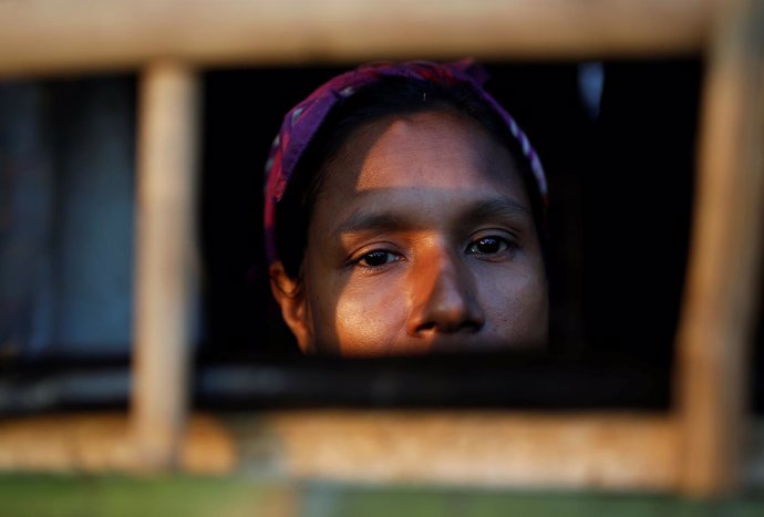 Un joven rohingya en el campo de refugiados de Kutupalong 