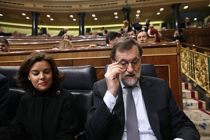 Soraya Sáenz de Santamaría i Mariano Rajoy