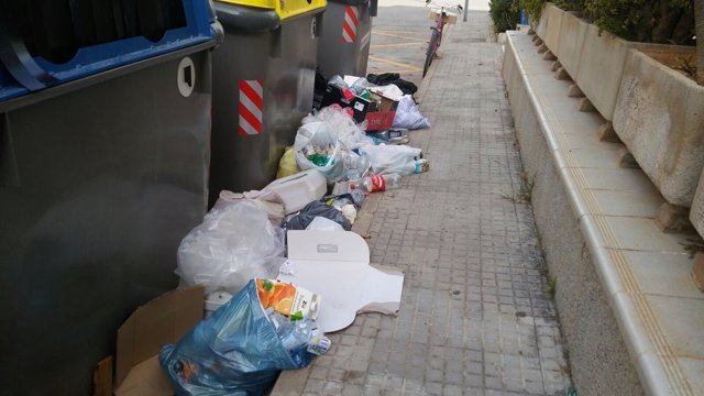 Basura en la calle