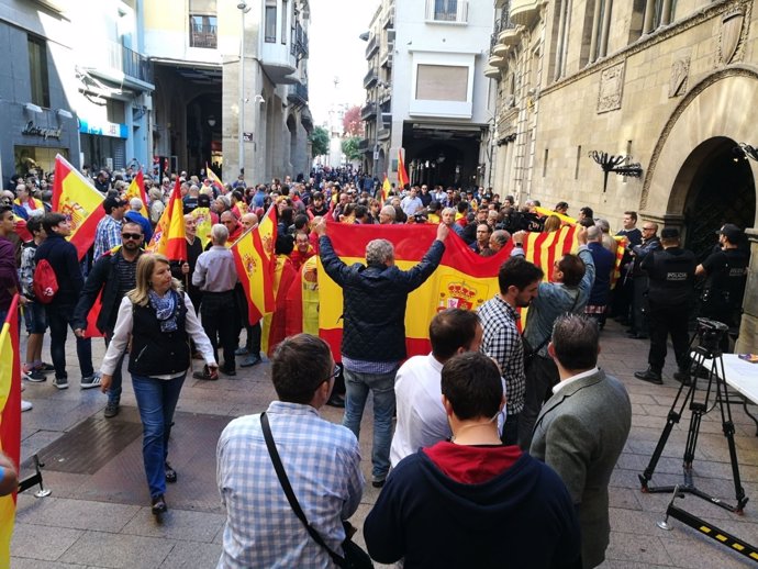 Manifestación de SCC en Lleida