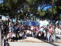 Más de 200 personas participan en la VII Caminata contra la Fibrosis Quística en Ciutadella (Menorca)