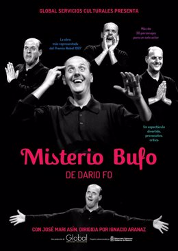 Cartel del espectáculo 'Misterio Bufo'