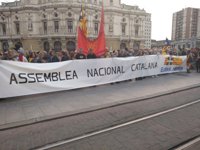 ANC Euskal Herria celebra la llegada de la República catalana y pide la libertad de Cuixart y Sánchez