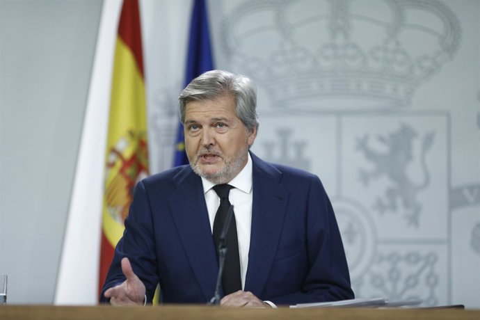 Roda de premsa de Méndez de Vigo després del Consell de Ministres