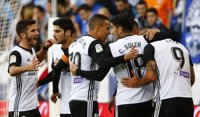 El Valencia sigue lanzado y el Sevilla sale del bache ante el Leganés