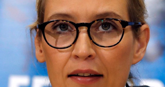 La líder del partido ultraderechista AfD, Alice Weidel