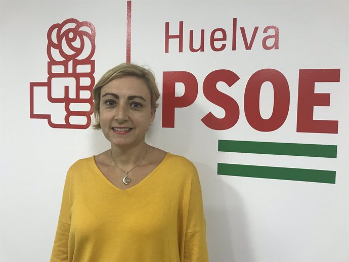 La secretaria de Educación del PSOE de Huelva, Tania González. 