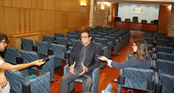 Antón Arias, presidente de la CEG