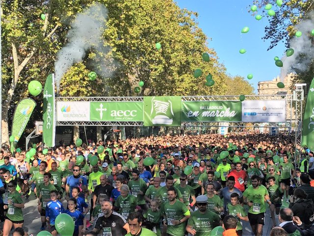 Valladolid.- Momento de la salida de la marcha