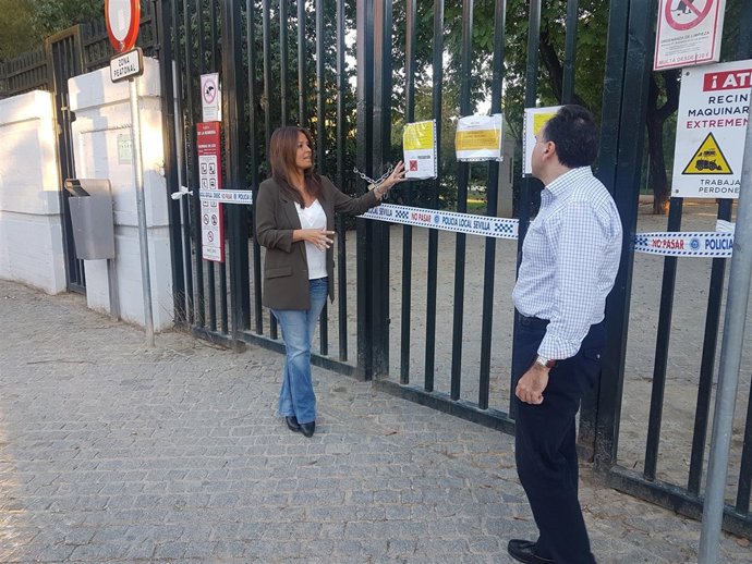 El PP alerta del cierre del Parque Amate de Sevilla