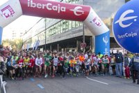 Un total de 8.600 corredores, en la Carrera Popular Ibercaja por la Integración