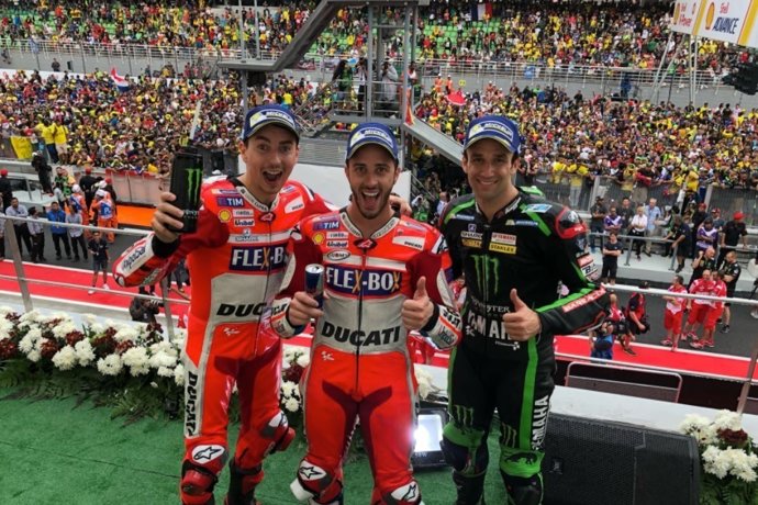 Jorge Lorenzo Andrea Dovizioso Johann Zarco Malàisia